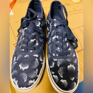 Mountain Warehouse Printed Womens Canvas Plimsols - Cotton Ladies Shoes